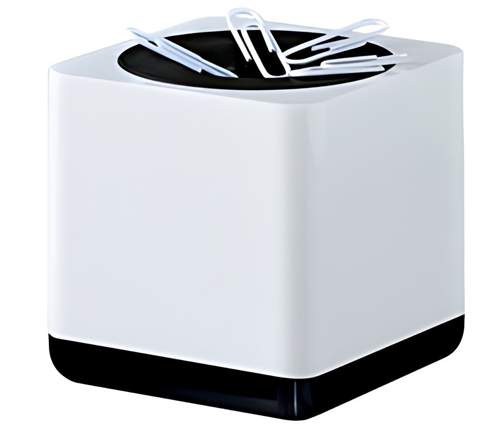 HAN Distributeur de trombones i-Line, plastique, blanc/noir