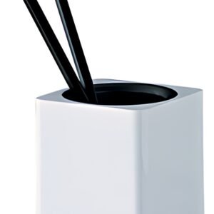 HAN Pot à crayons i-Line, plastique, blanc/noir