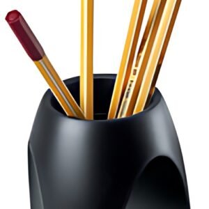 HAN Pot à crayons DELTA, polystyrène, noir