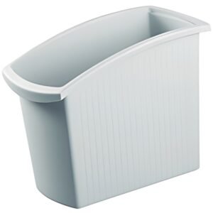 HAN Corbeille à papier MONDO, PP, 18 litres, gris clair