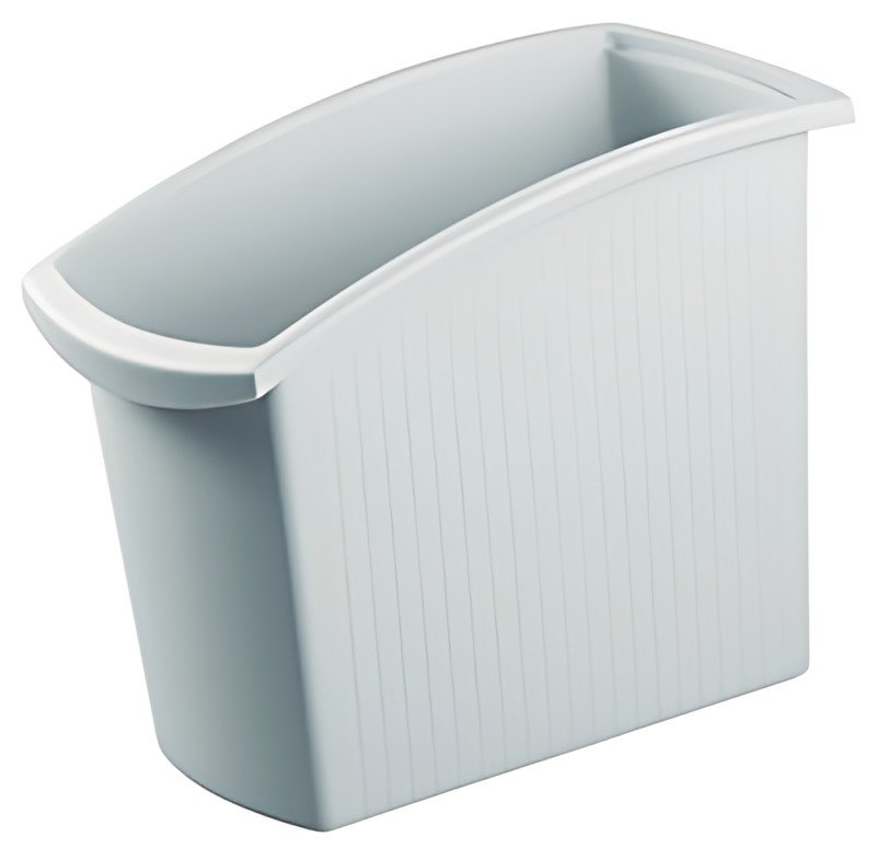 HAN Corbeille à papier MONDO, PP, 18 litres, gris clair