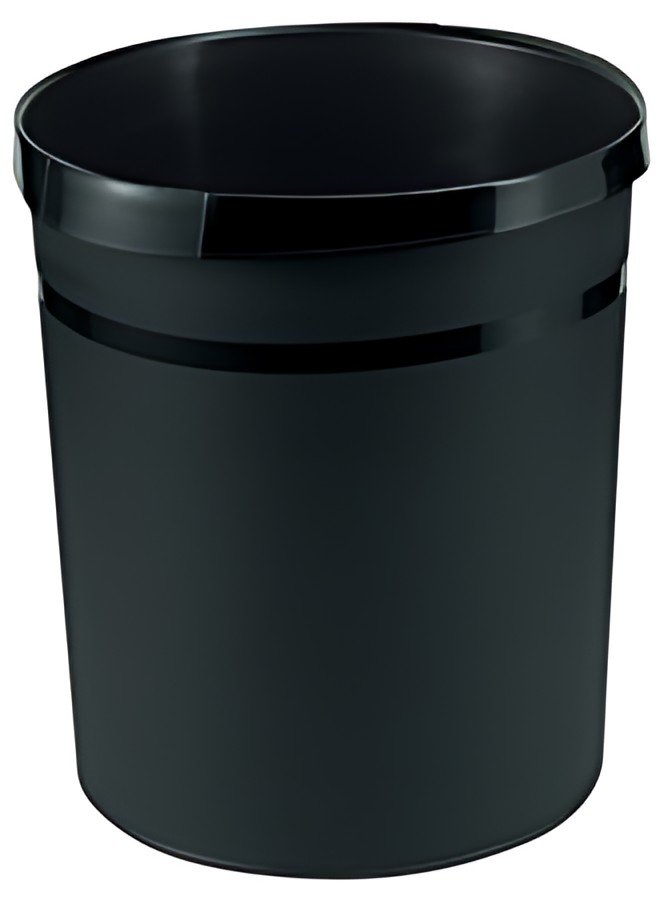 HAN Corbeille à papier GRIP, PP, 18 litres, noir