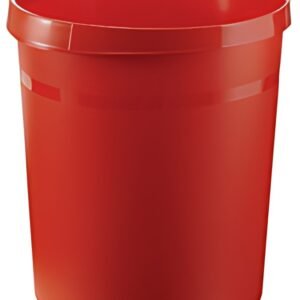 HAN Corbeille à papier GRIP, PP, 18 litres, rouge