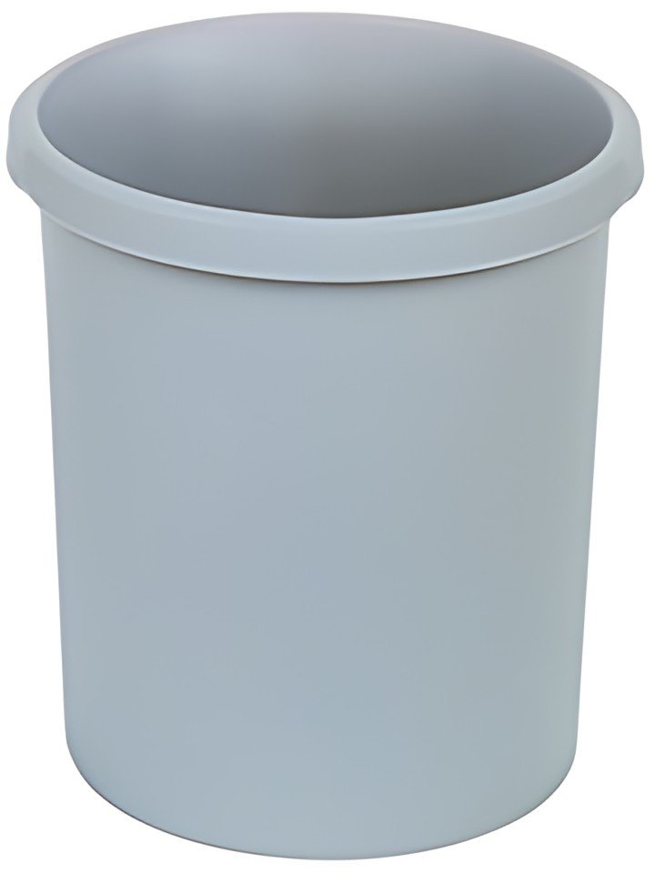 HAN Corbeille à papier KLASSIK, PP, 30 litres, gris clair
