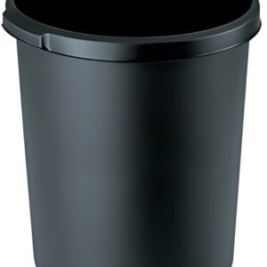HAN Corbeille à papier KLASSIK, PP, 30 litres, noir