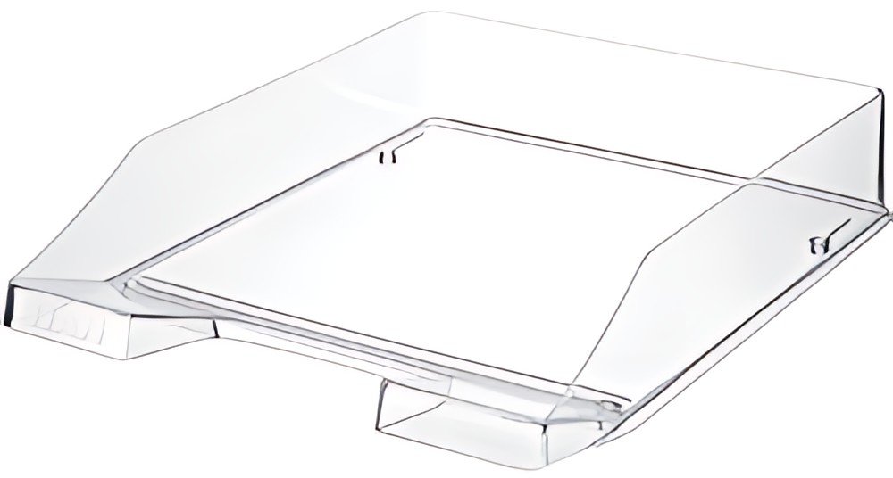HAN Corbeille à courrier KLASSIK TRANSPARENT, A4,transparent