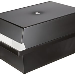 HAN Boîte à fiches, A5 paysage, pour 1.300 cartes, noir