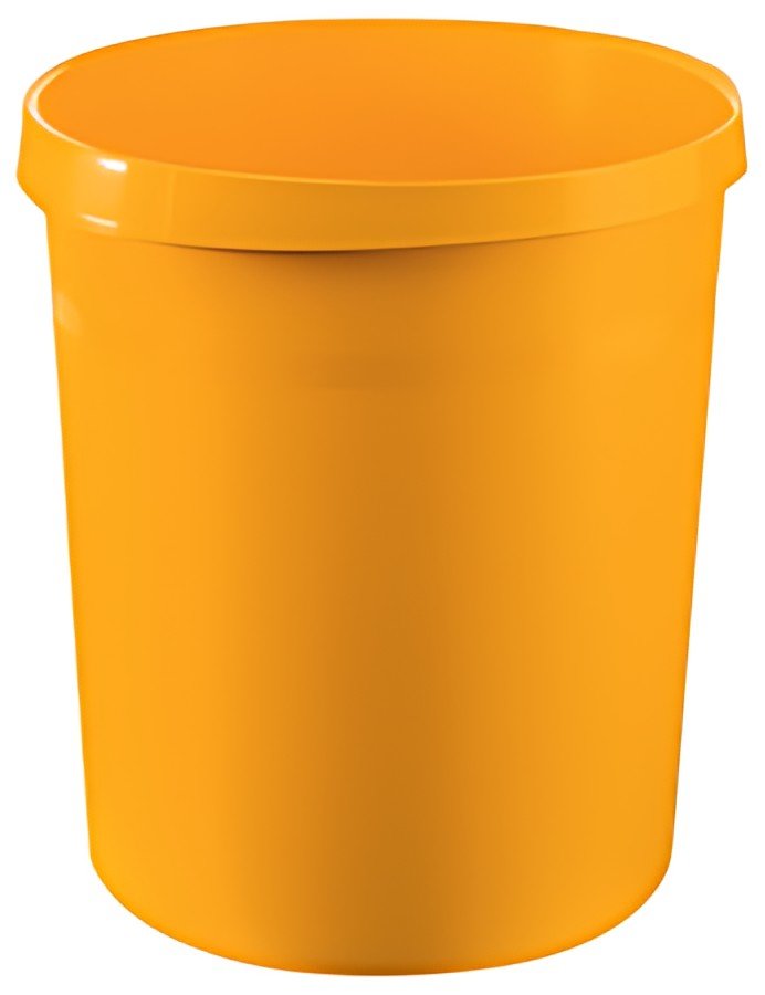 HAN Corbeille à papier GRIP, PP, 18 litres, jaune