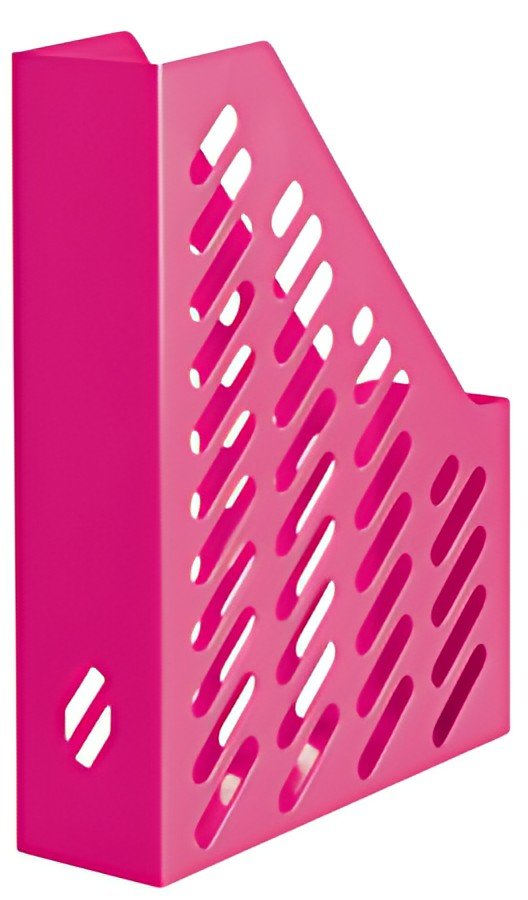 HAN Porte-revues KLASSIK TREND COLOURS, plastique, rose vif