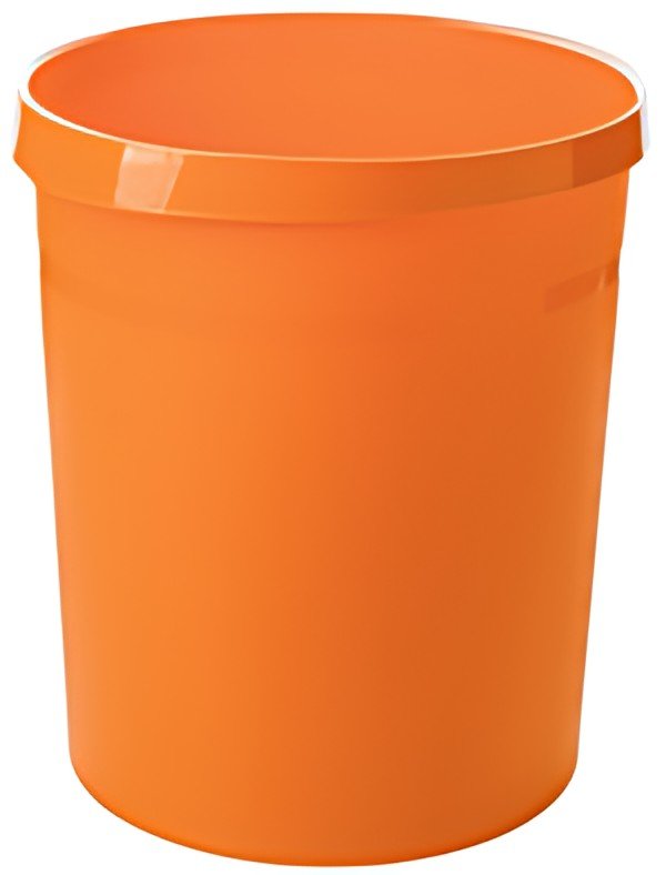HAN Corbeille à papier GRIP TREND COLOURS, PP, 18 L, orange