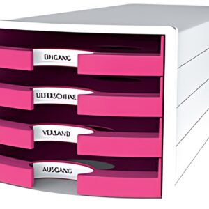 HAN Module de rangement IMPULS 2.0, 4 tiroirs ouverts, blanc