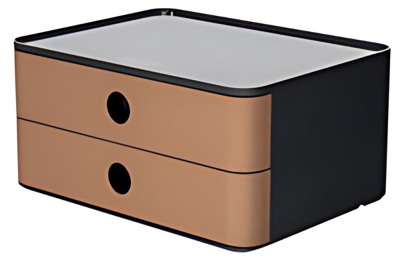 HAN Module de rangement SMART-BOX "ALLISON", caramel brown