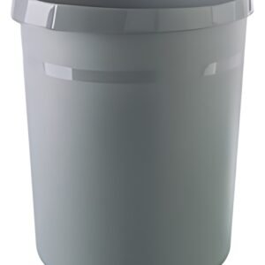 HAN Corbeille à papier GRIP KARMA, plastique, 18 L, gris
