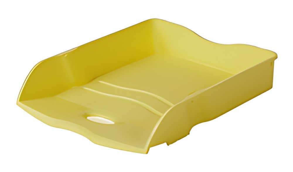 HAN Corbeille à courrier Re-LOOP, A4, plastique éco, jaune