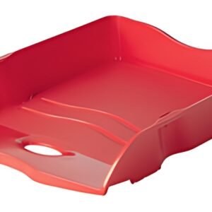 HAN Corbeille à courrier Re-LOOP, A4, plastique éco, rouge
