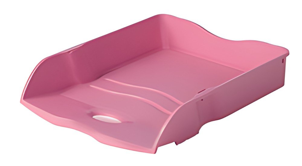 HAN Corbeille à courrier Re-LOOP, A4, plastique éco, rose