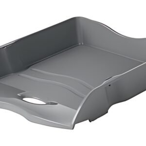HAN Corbeille à courrier Re-LOOP, A4, plastique éco, gris