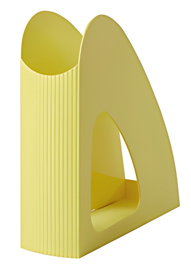 HAN Porte-revues Re-LOOP, A4, plastique écologique, jaune