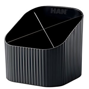 HAN Multipot à crayons Re-X-LOOP, plastique éco, noir