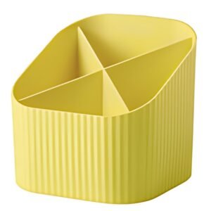 HAN Multipot à crayons Re-X-LOOP, plastique éco, jaune