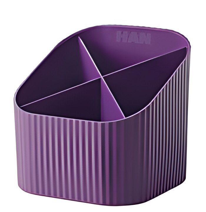 HAN Multipot à crayons Re-X-LOOP, plastique éco, violet