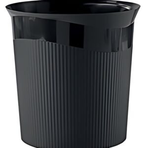 HAN Corbeille à papier Re-LOOP, 13 litres, noir