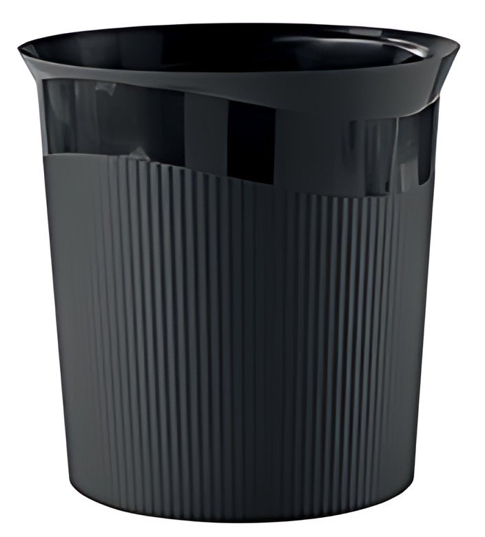 HAN Corbeille à papier Re-LOOP, 13 litres, noir