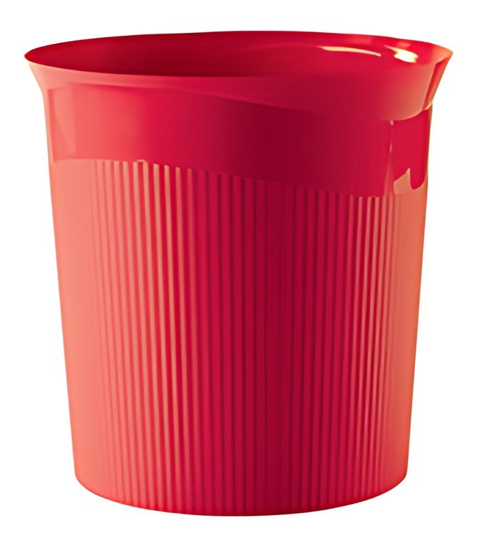 HAN Corbeille à papier Re-LOOP, 13 litres, rouge
