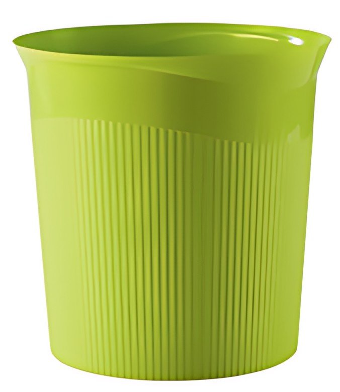 HAN Corbeille à papier Re-LOOP, 13 litres, vert citron