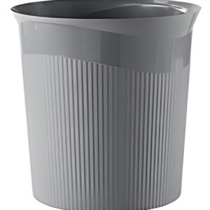 HAN Corbeille à papier Re-LOOP, 13 litres, gris foncé