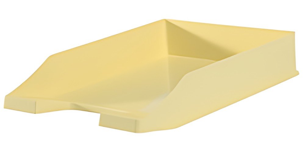HAN Corbeille à courrier KLASSIK, polystyrène, jaune pastel