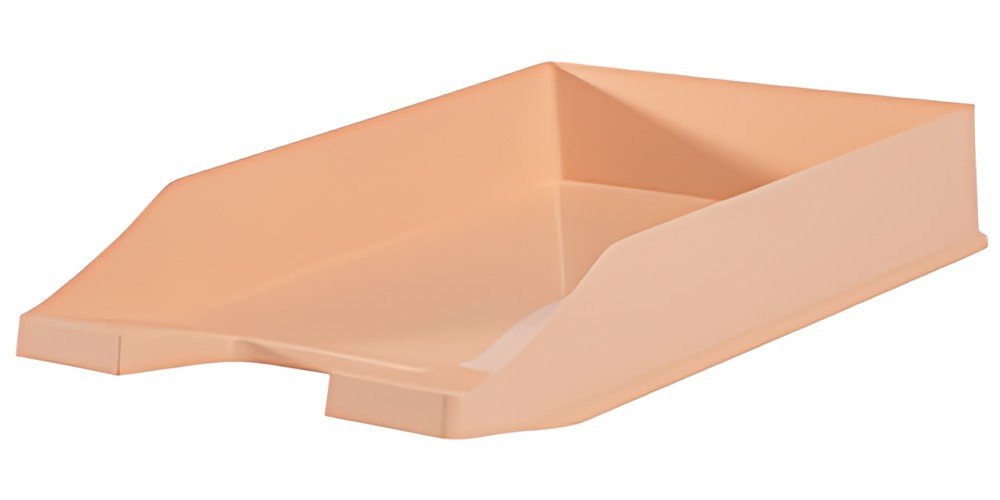 HAN Corbeille à courrier KLASSIK, polystyrène, orange pastel
