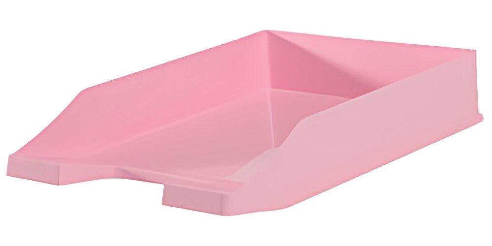HAN Corbeille à courrier KLASSIK, polystyrène, rose pastel