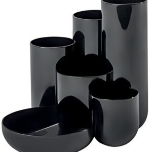 HAN Multipot à crayons CAMPUS, 6 pots, polystyrène, noir