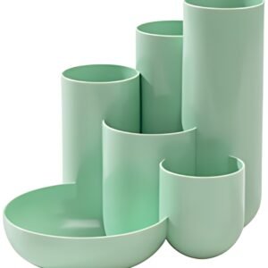 HAN Multipot à crayons CAMPUS, 6 pots, vert pastel
