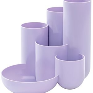 HAN Multipot à crayons CAMPUS, 6 pots, violet pastel