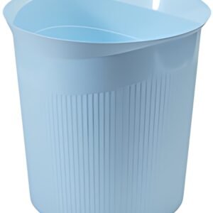 HAN Corbeille à papier Re-LOOP, plastique éco, bleu pastel