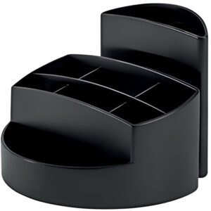 HAN Multipot à crayons RONDO KARMA, 9 compartiments, noir