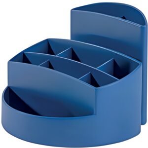HAN Multipot à crayons RONDO KARMA, 9 compartiments, bleu