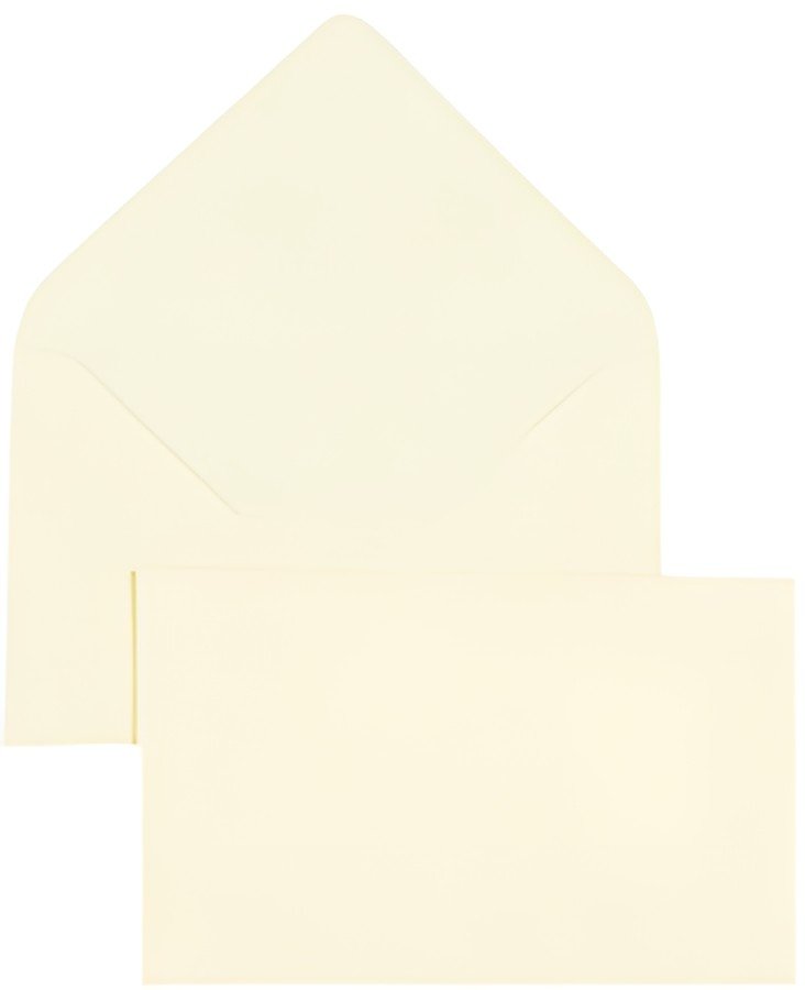 GPV Enveloppes élection, 90 x 140 mm, non gommée, jaune