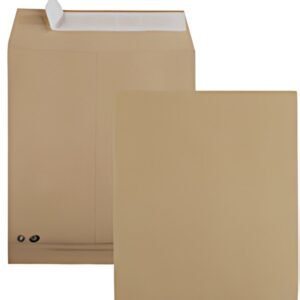 GPV Pochettes à soufflets, B4, 250 x 353 mm, kraft brun