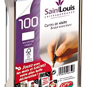 GPV Cartes de visite Saint Louis, en boîtier plexiglas