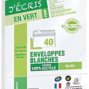 GPV Enveloppes ERAPure, C6, 114 x 162 mm, sans fenêtre
