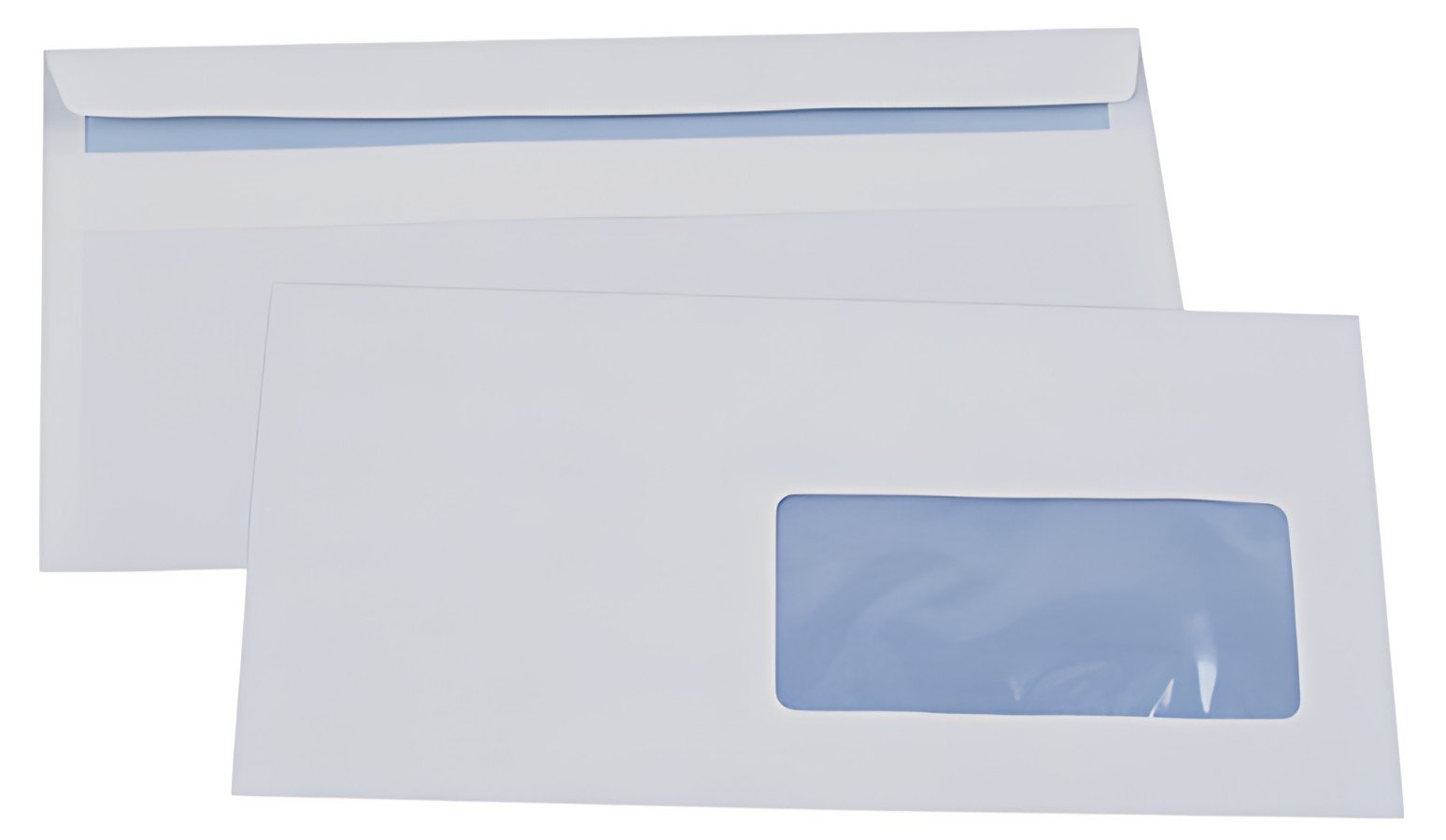 GPV Enveloppes ECO, DL, 110 x 220 mm, avec fenêtre, blanc