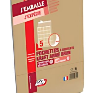 GPV Pochettes à soufflets, 24, 260 x 330 mm, kraft armé