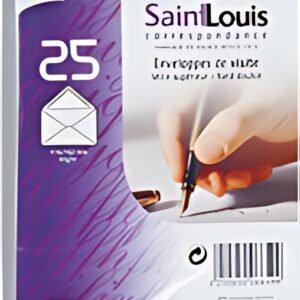 GPV Enveloppes de visite Saint Louis, 114 x 162 mm, blanc