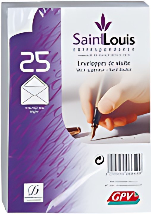 GPV Enveloppes de visite Saint Louis, 90 x 140 mm, blanc