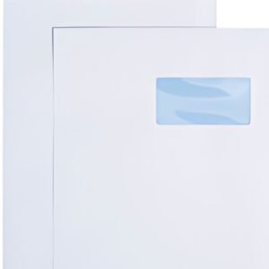 GPV Pochettes Premier Numérique, C4, à fenêtre, blanc
