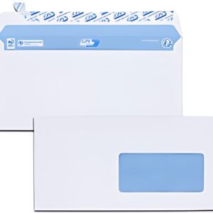 GPV Enveloppes, C5, 162 x 229 mm, avec fenêtre, blanc