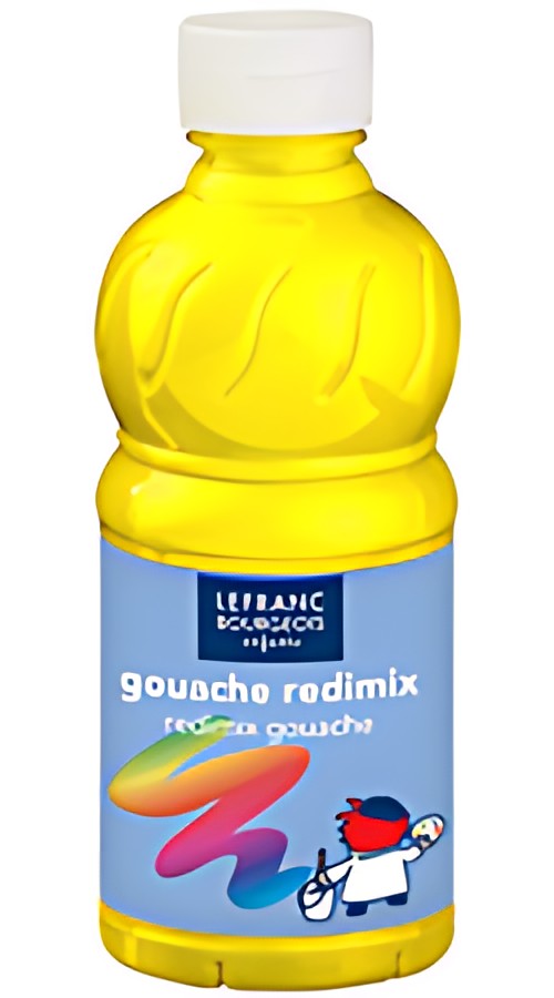 LEFRANC BOURGEOIS Gouache liquide 250 ml, jaune primaire
